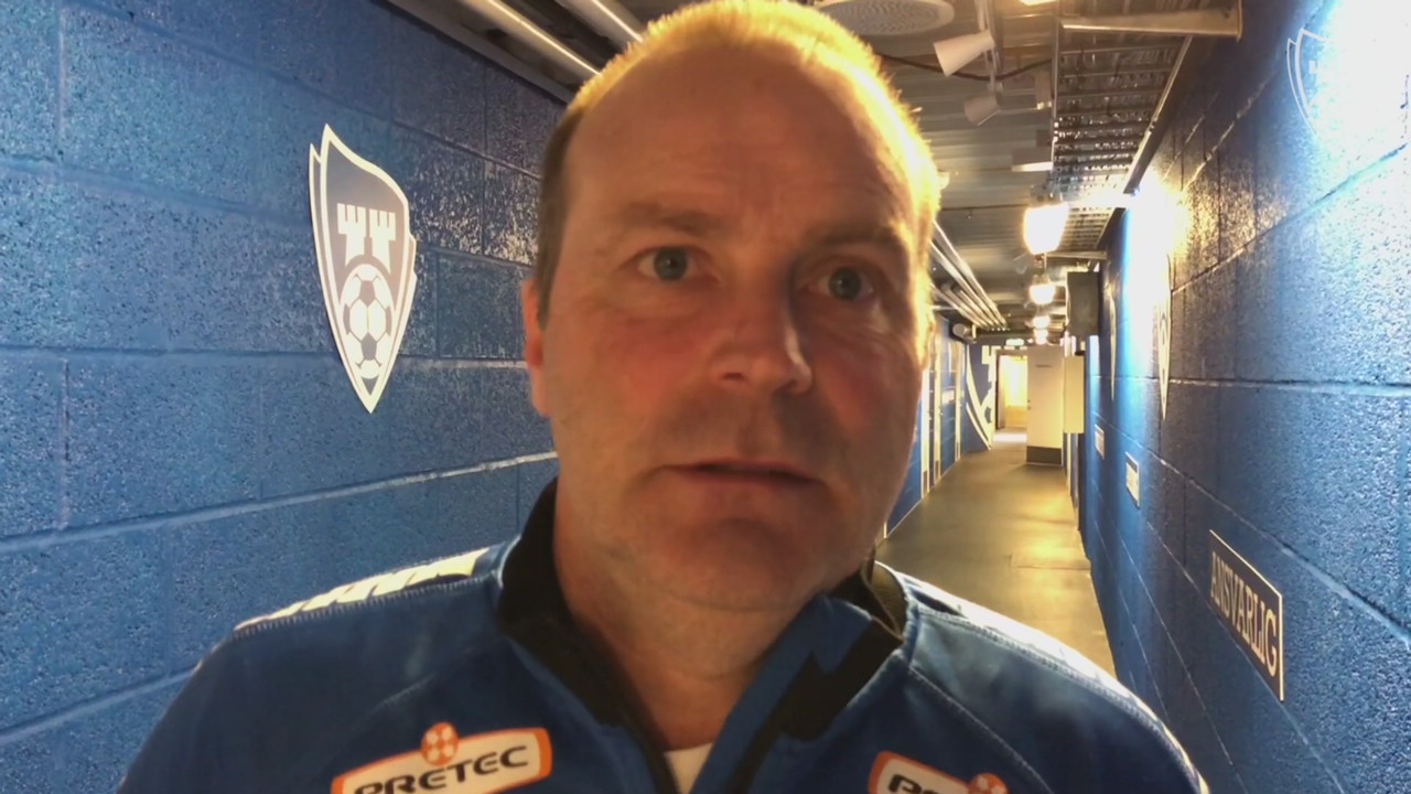 Bakke før cupkampen